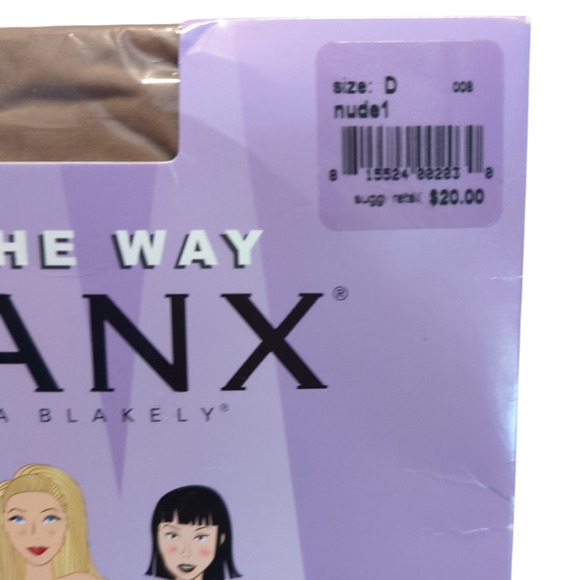 SPANX All the Way Nude1 Full Length Pantyhose Medium Control Size D Plus NEW - Picture 2 of 5
